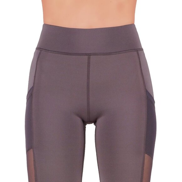Yoga Capri leggings with pockets and mesh - Picture 4 of 5